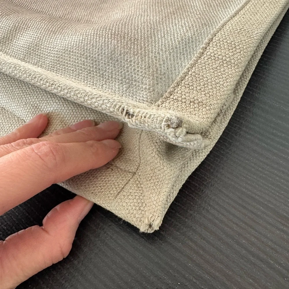 Saint Laurent Canvas RIVE GAUCHETote Bag Purse